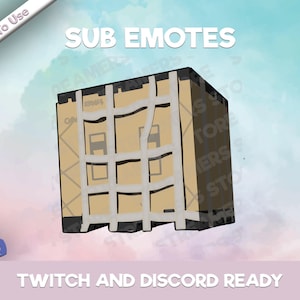 Care Package Emote - COD Twitch Emote - YouTube Emote - Discord Emote - Streamer Emote - Community Emote