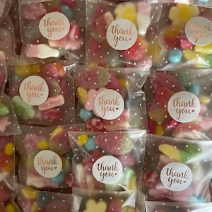 Wedding Party Favours: Assorted Candy Bags