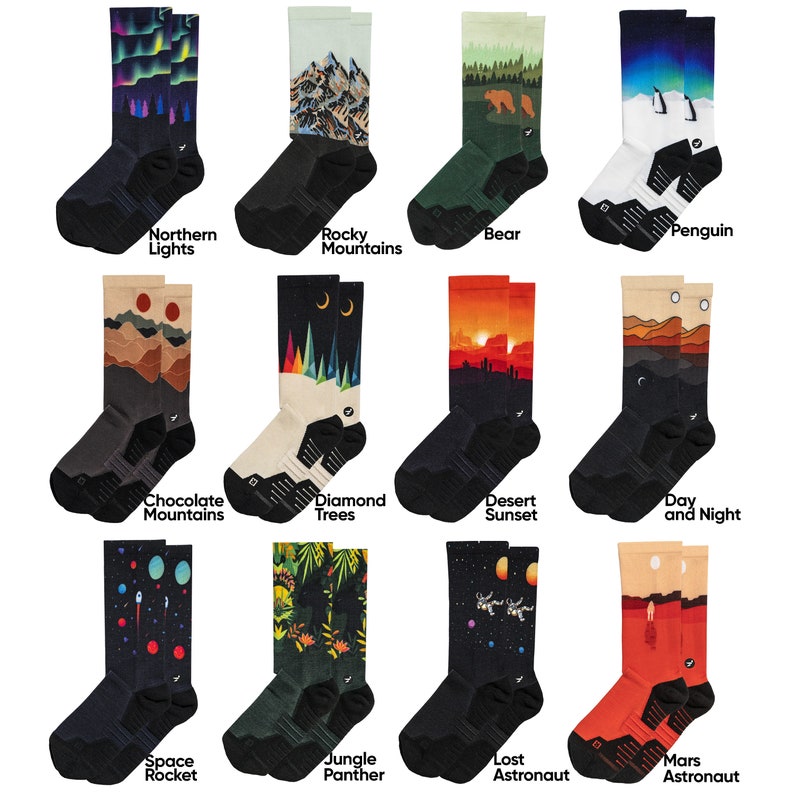 crazy colorful socks for men and women