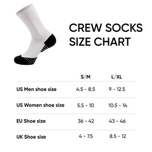 crew socks for men and women