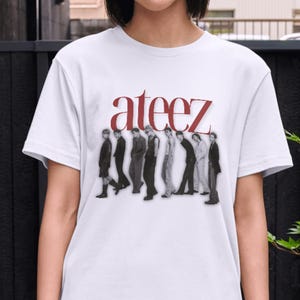ATEEZ Graphic Tee, Ateez In Your Fantasy Merch, Ateez Shirt, Ateez World Tour, Golden Hour Pt. 3