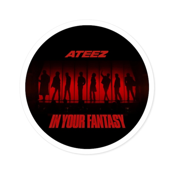 ATEEZ in Your Fantasy World Tour 2025 Stickers, Ateez Golden