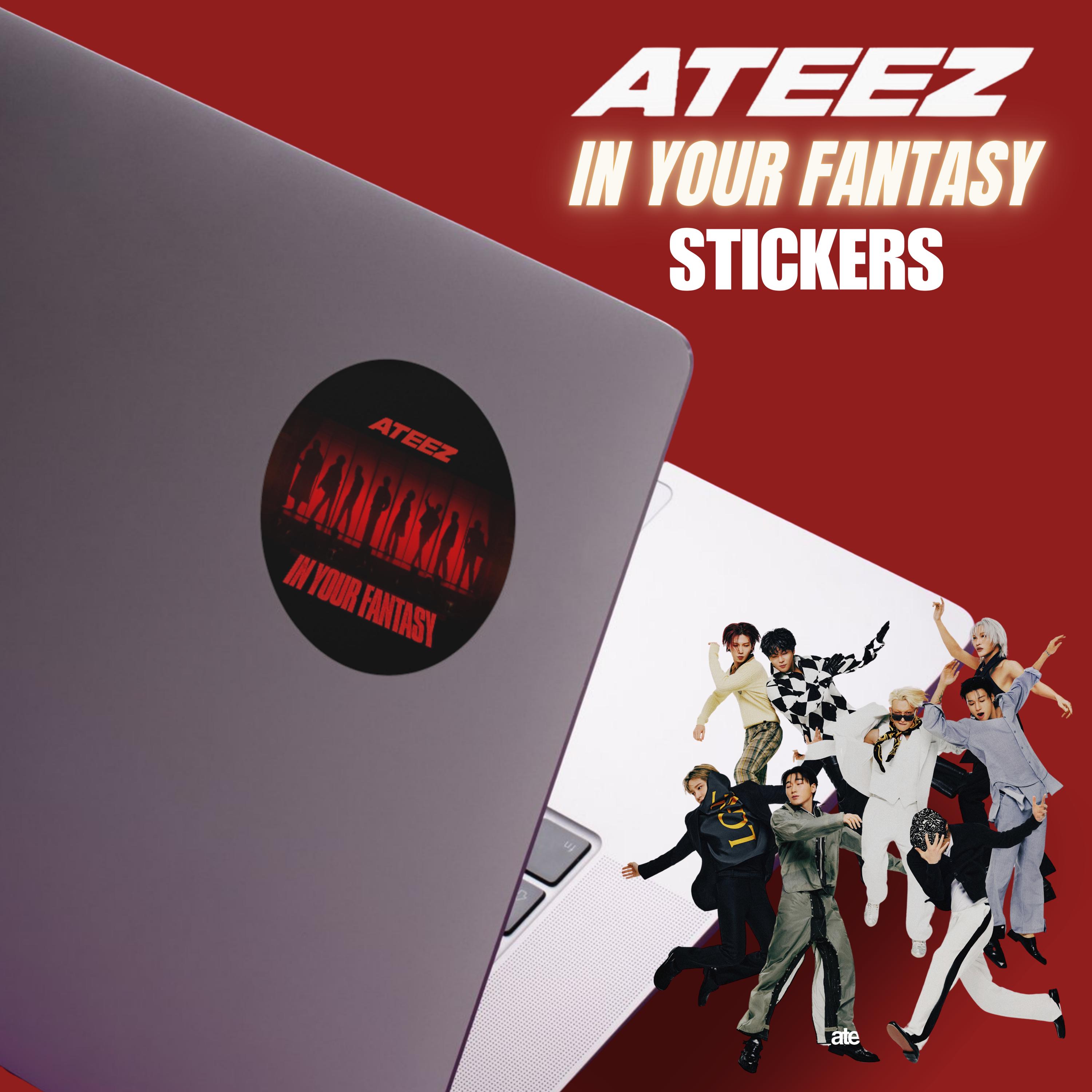 ATEEZ ソンファ IN YOUR FANTASY ポラロイド ステッカー ATEEZ ソンファ IN YOUR FANTASY ポラロイド ステッカー Ateez