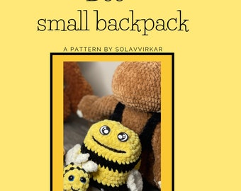 DIGITAL PATTERN - Low sew Bee backpack eng/swe