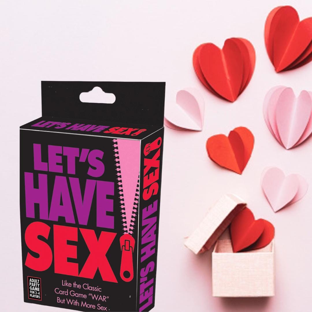 Let's Have Sex Adult Game for Couples Date Night Cards Valentine's Gift Idea - Etsy