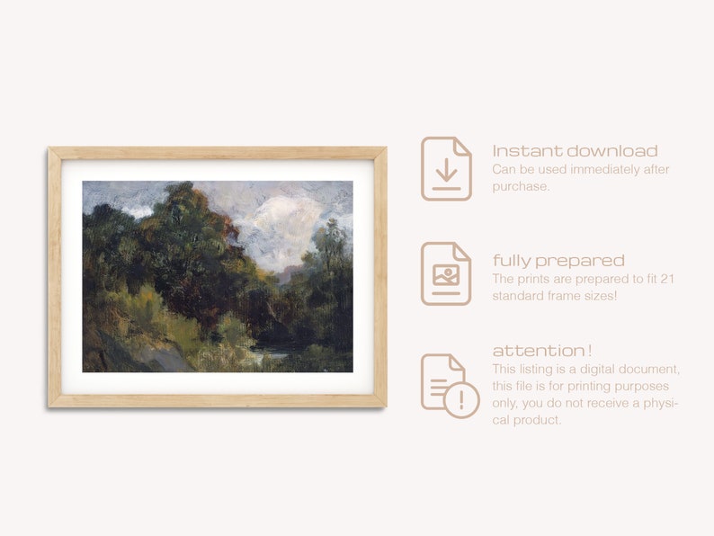 Vintage Printable Art Digital Download Prints for Retro Home Decor Instant Download Art