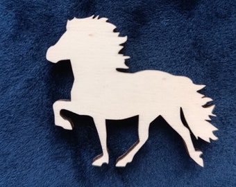 Icelandic horse magnet &quot;Customizable&quot;