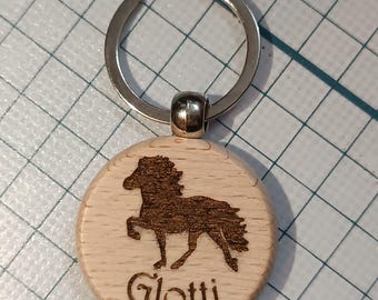 Icelandic horse keyring Icelandic horse blanket pendant, pendant