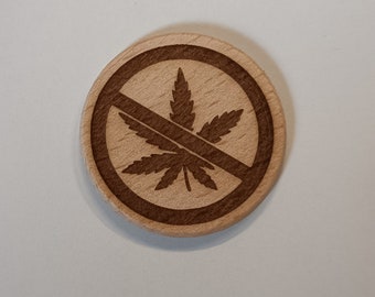 Please do not smoke weed sign