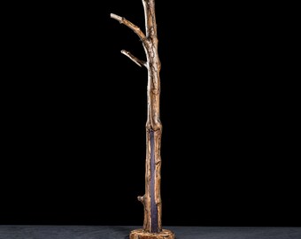 Unique and original wooden light work, epoxy resin led lamp, mood lighting