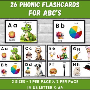 Schede didattiche dell'alfabeto per il riconoscimento precoce delle lettere, risorsa di apprendimento stampabile, schede didattiche per bambini in età prescolare, schede didattiche ABC precoci
