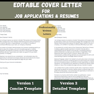 Plantillas de cartas de presentación profesionales para quienes buscan empleo: Destaca: personalizables, editables y efectivas. Elige entre 2 cartas de presentación.