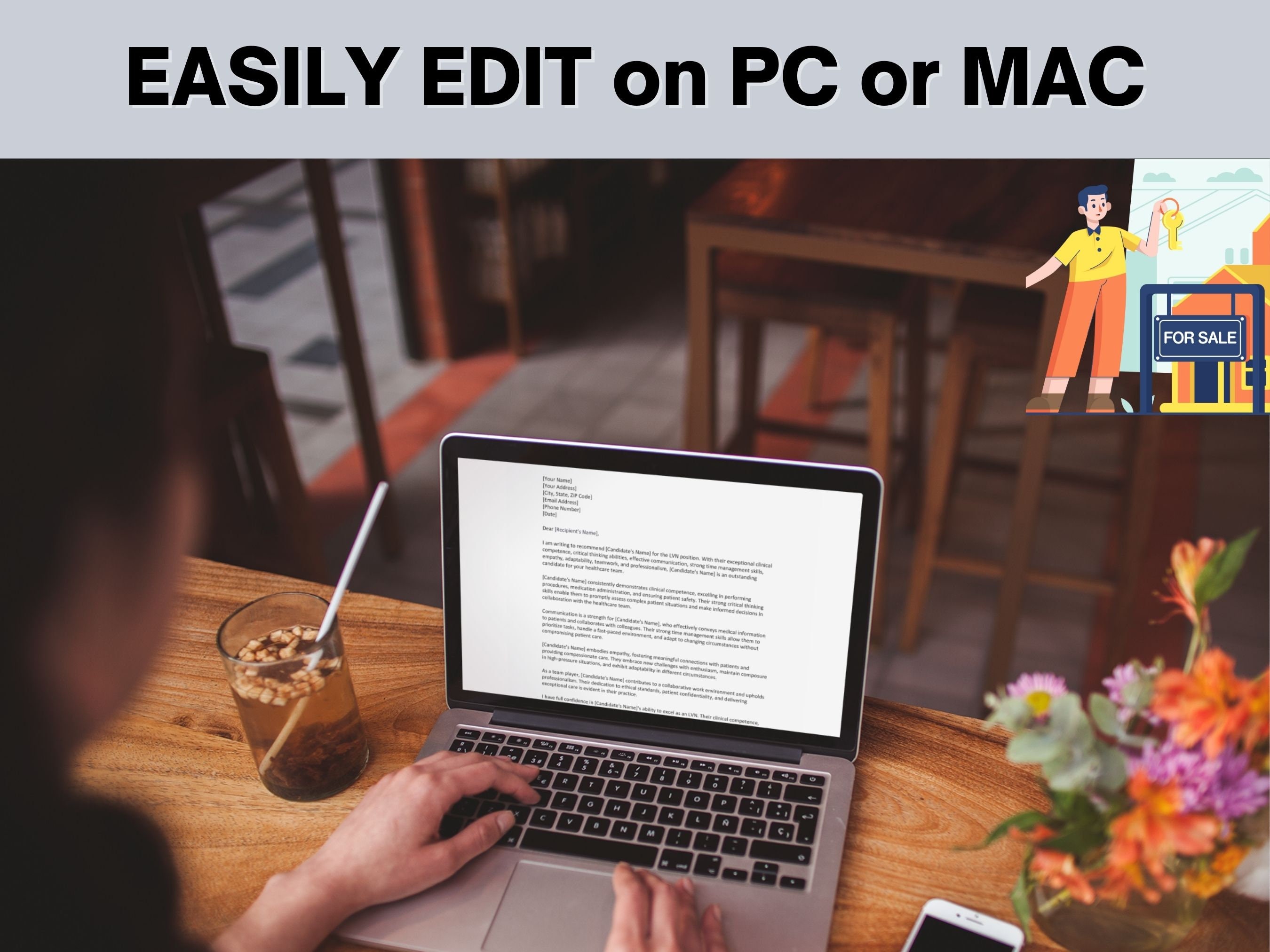 Real Estate Agent Letter, Capture the Character & Skill