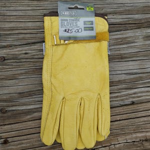 Guantes de montar de piel de vaca de grano Master Rancher