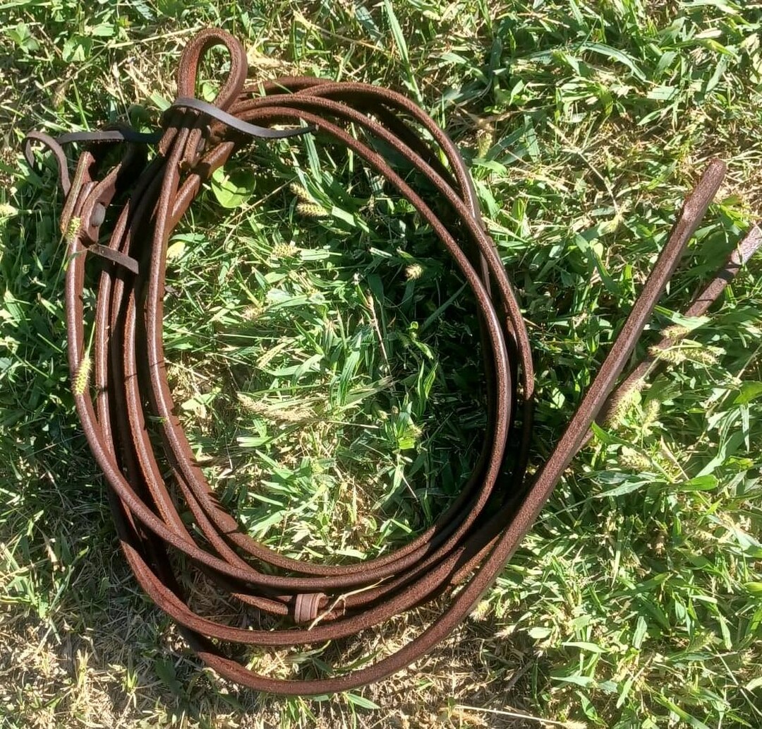 CSS Split Reins- Blue & Black