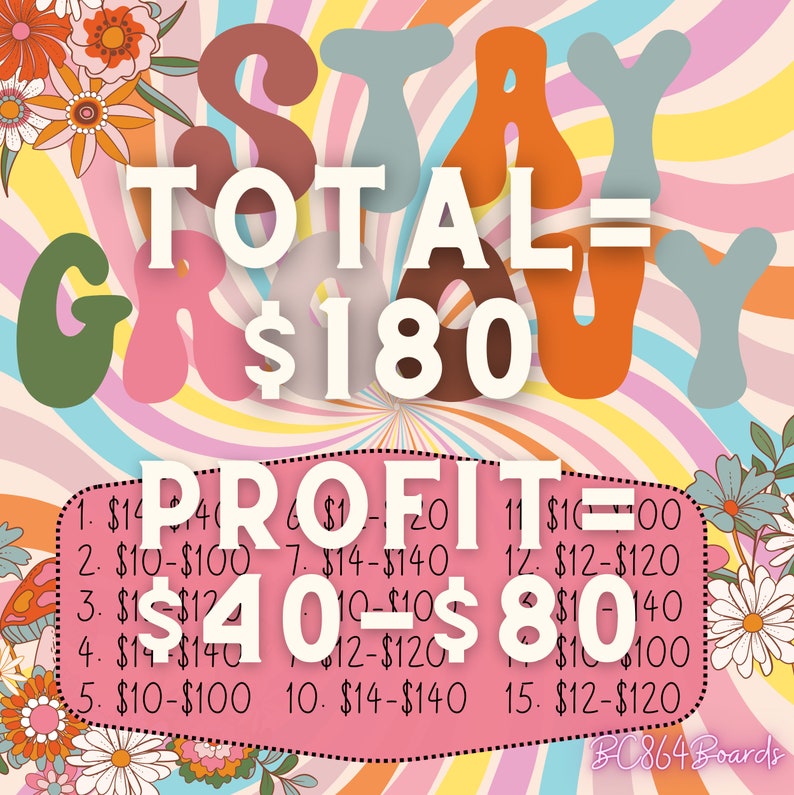 PYP Bingo Board 10 12 14 Etsy