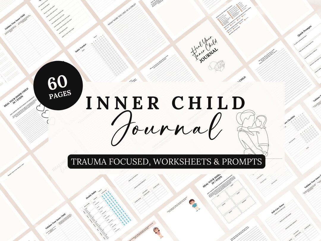 Inner Child Healing Journal Inner Child Prompts Shadow Work Childhood ...