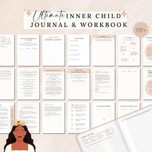 Inner Child Worksheets, Inner Child Healing, Childhood Trauma, Prompts Shadow Work Journal