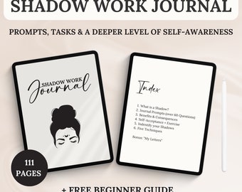 Shadow Work Journal: Inner Child Healing, Self-Awareness (PDF)