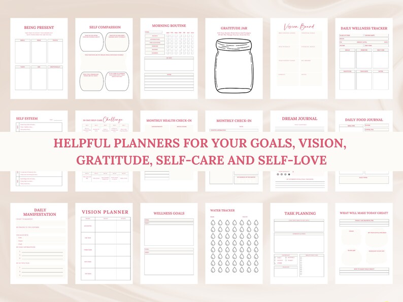 Mental Health Bundle Therapy Worksheets PTSD Journal Anxiety - Etsy