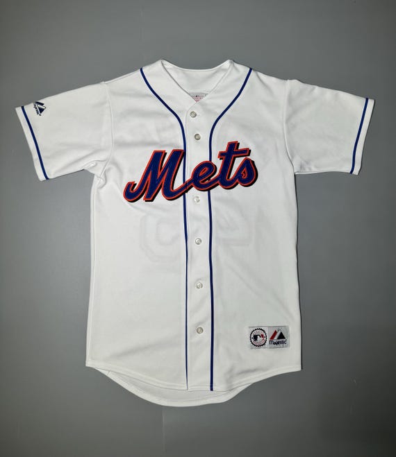 Majestic Jersey MLB New York Mets #45 Pedro Martinez Baseball