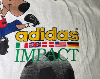 adidas WorldCup USA 94 Tシャツ 2XL Adidas T-shirt World Cup 1994 USA Vintage Single Stitch