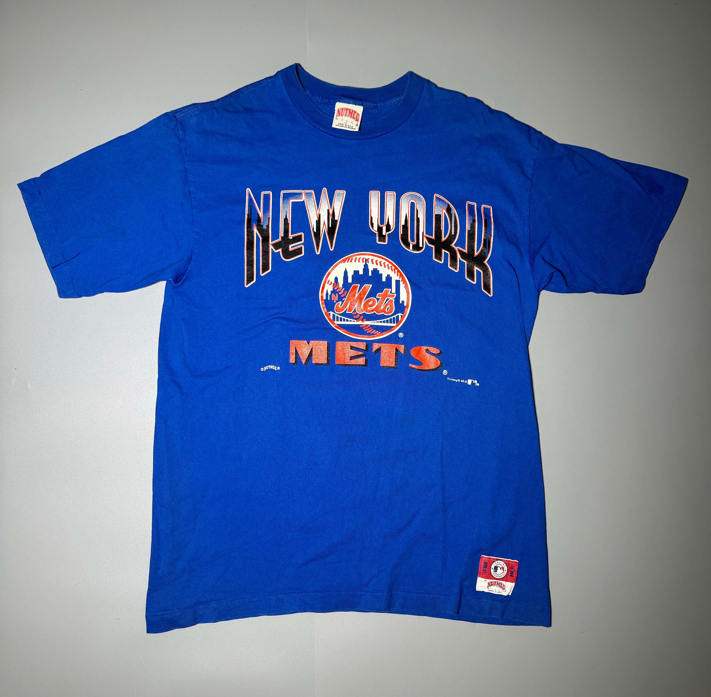 ナツメグミルズ Tシャツ ニューヨークメッツ ヴィンテージ MLB Tシャツ 