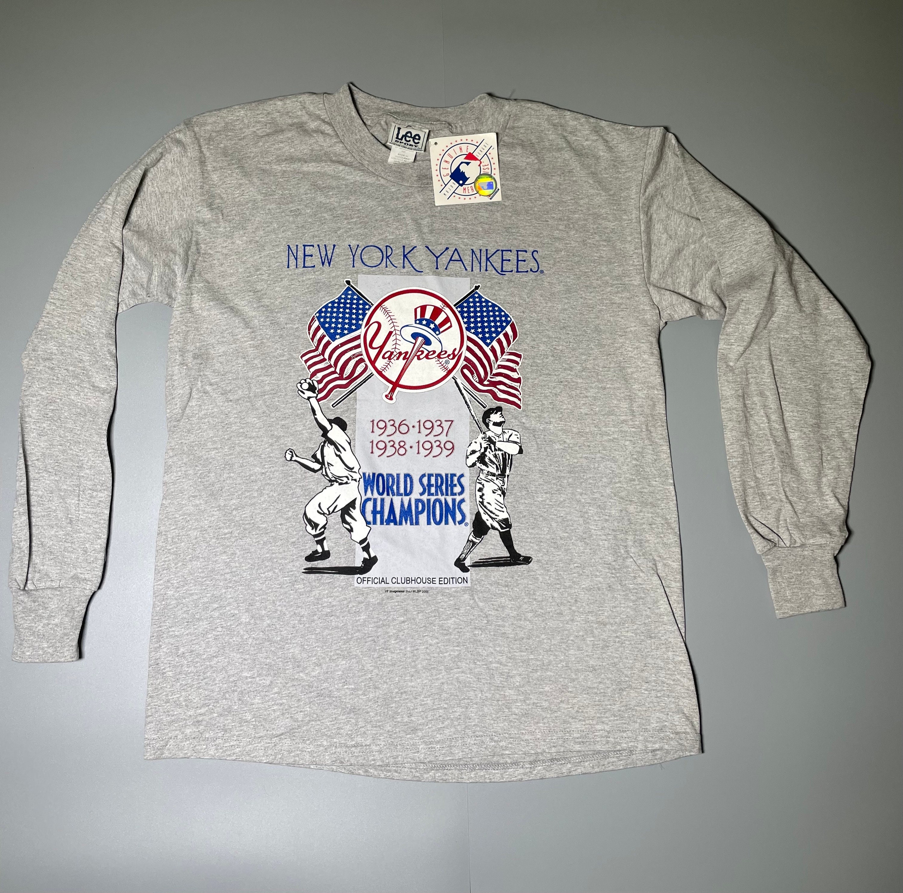 Vintage Lee Sport St. Louis Cardinals Gray Long Sleeve T-Shirt Mens Large  2003
