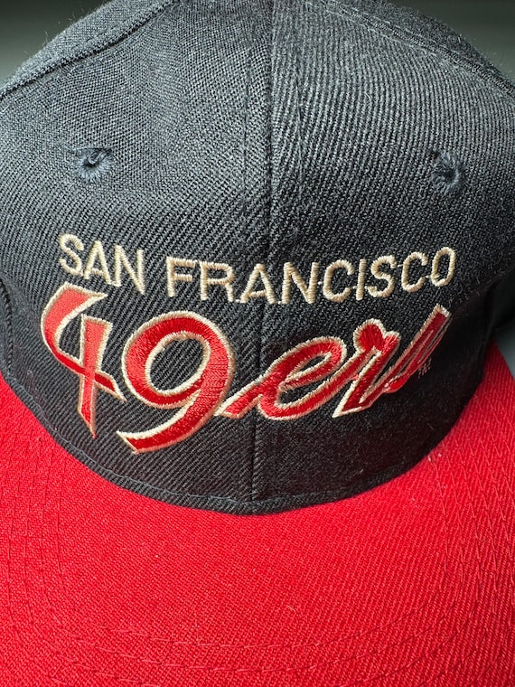 Sports Specialties Hat San Francisco 49ers Script Vintage