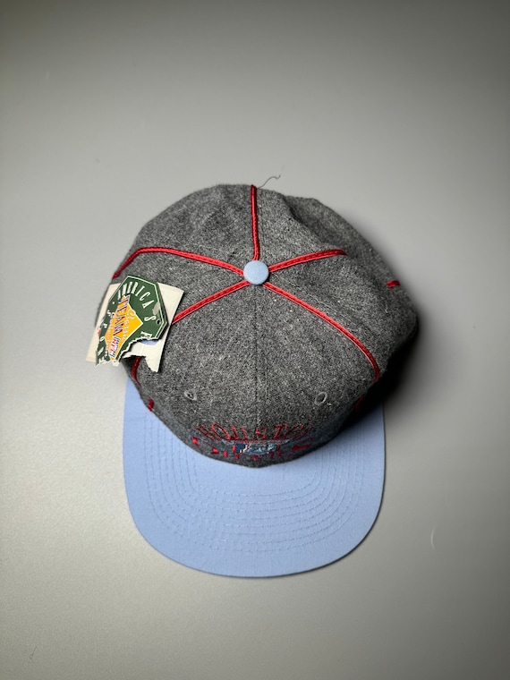 The Game Hat Houston Oilers Vintage Snapback Wool Cap 90s The Game Hat Houston Oilers Vintage Snapback Wool Cap 90s