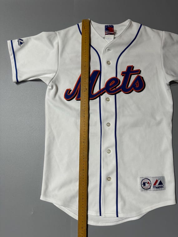 Majestic Jersey MLB New York Mets #45 Pedro Martinez Baseball