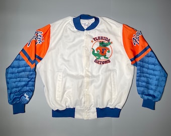 Chalk Line Jacket Vintage NCAA Florida Gators Fanimation all over print rare 90S Varsity Made in USA Size XL