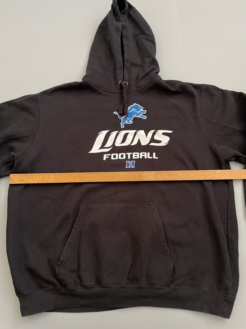 NFL Detroit Lions Sweatshirt Vintage Hoodie Jumper 90s American ...