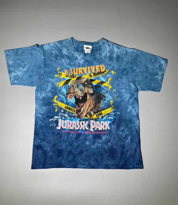 Universal Studios Vintage I Survived Jurassic Par… - image 1
