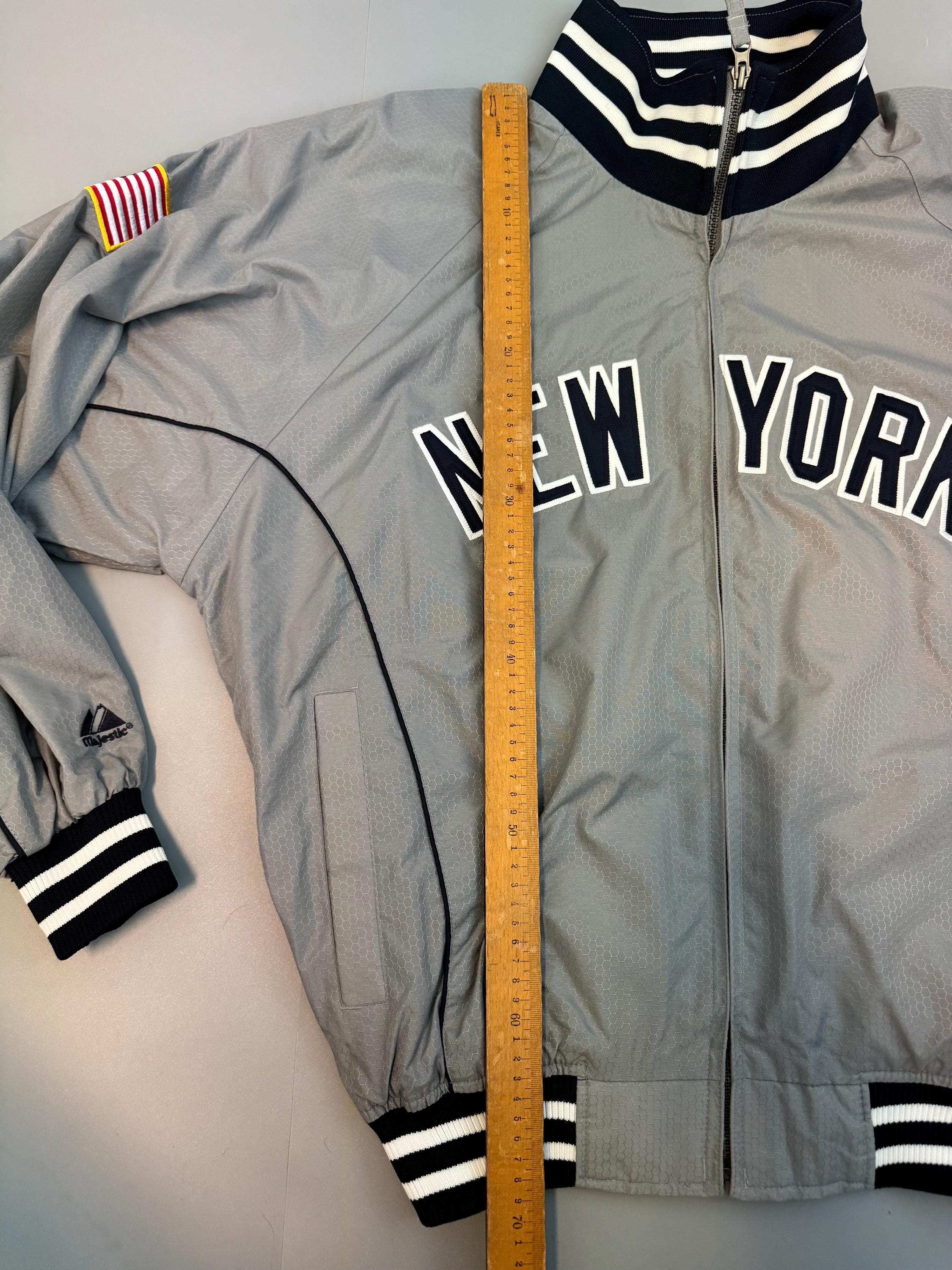 Majestic Jacket New York Yankees MLB Baseball 9/11 2001 Majestic Jacket New York Yankees MLB Baseball 9/11 2001