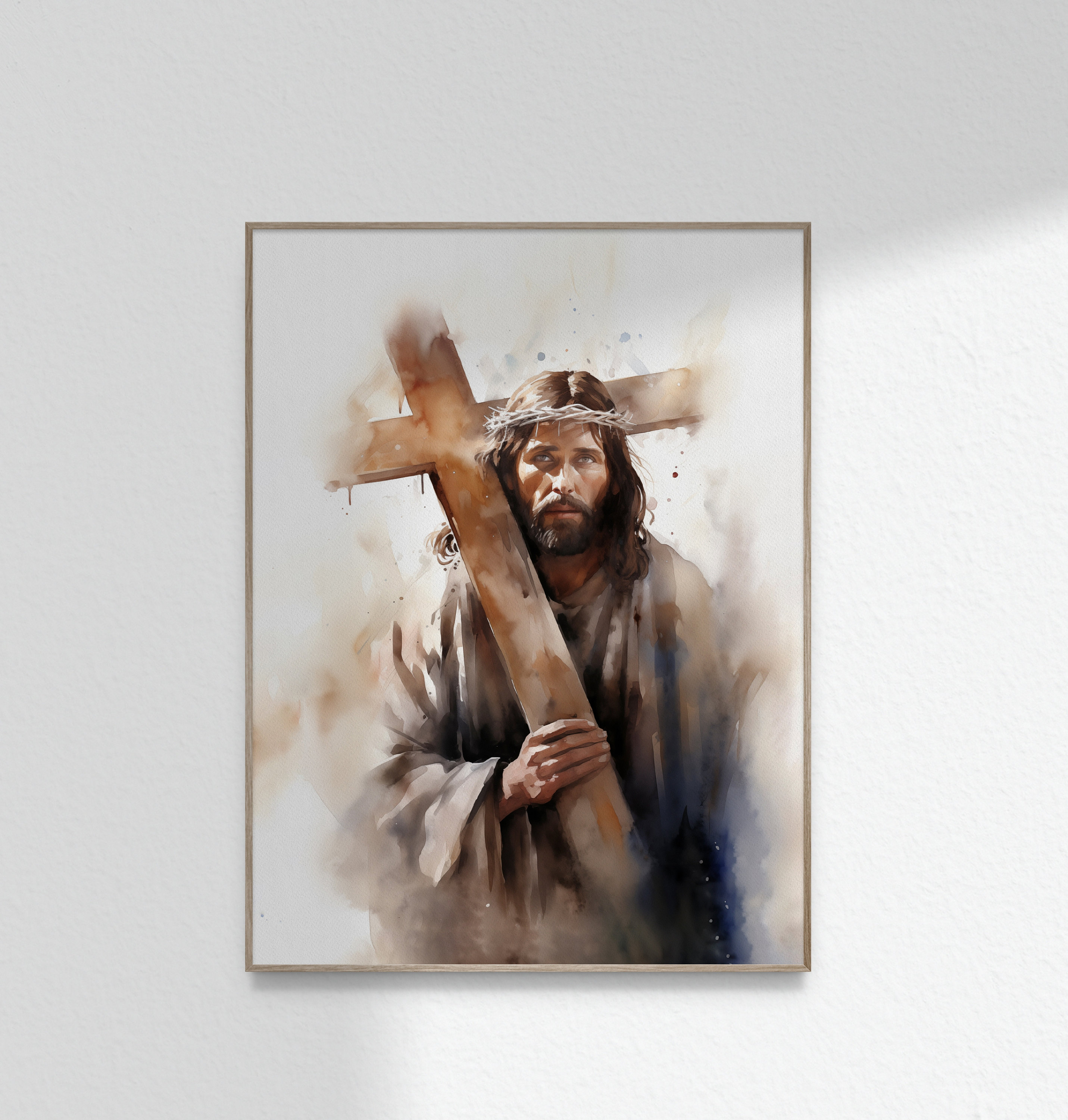 呪物 キリスト Jesus ジーザス イエス 十字架 ART アート 額縁 絵画 il_fullxfull.5639966698_rs8h.jpg
