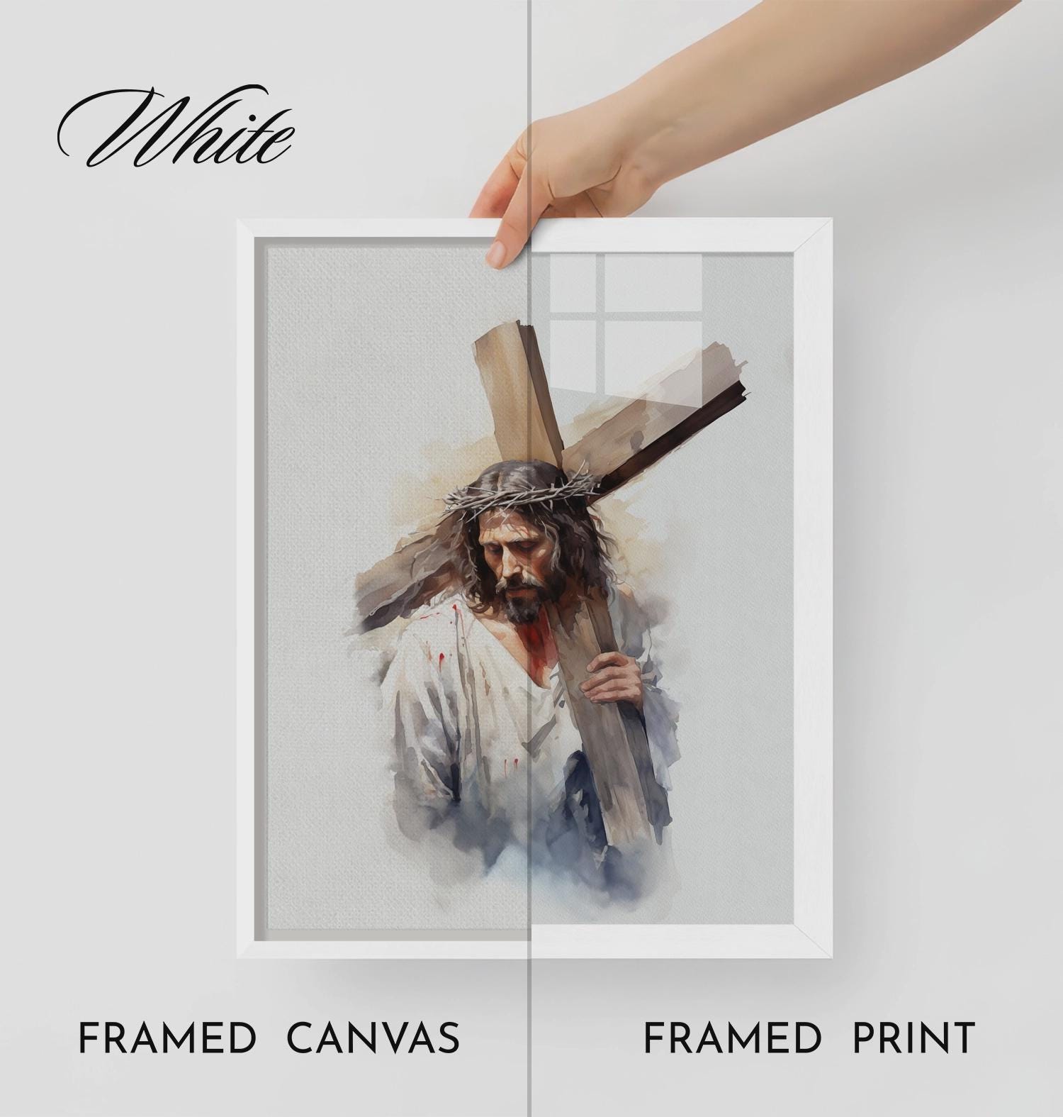 呪物 キリスト Jesus ジーザス イエス 十字架 ART アート 額縁 絵画 Amazon.co.jp: ZQQART イエス キャンバス ウォールアート イエス