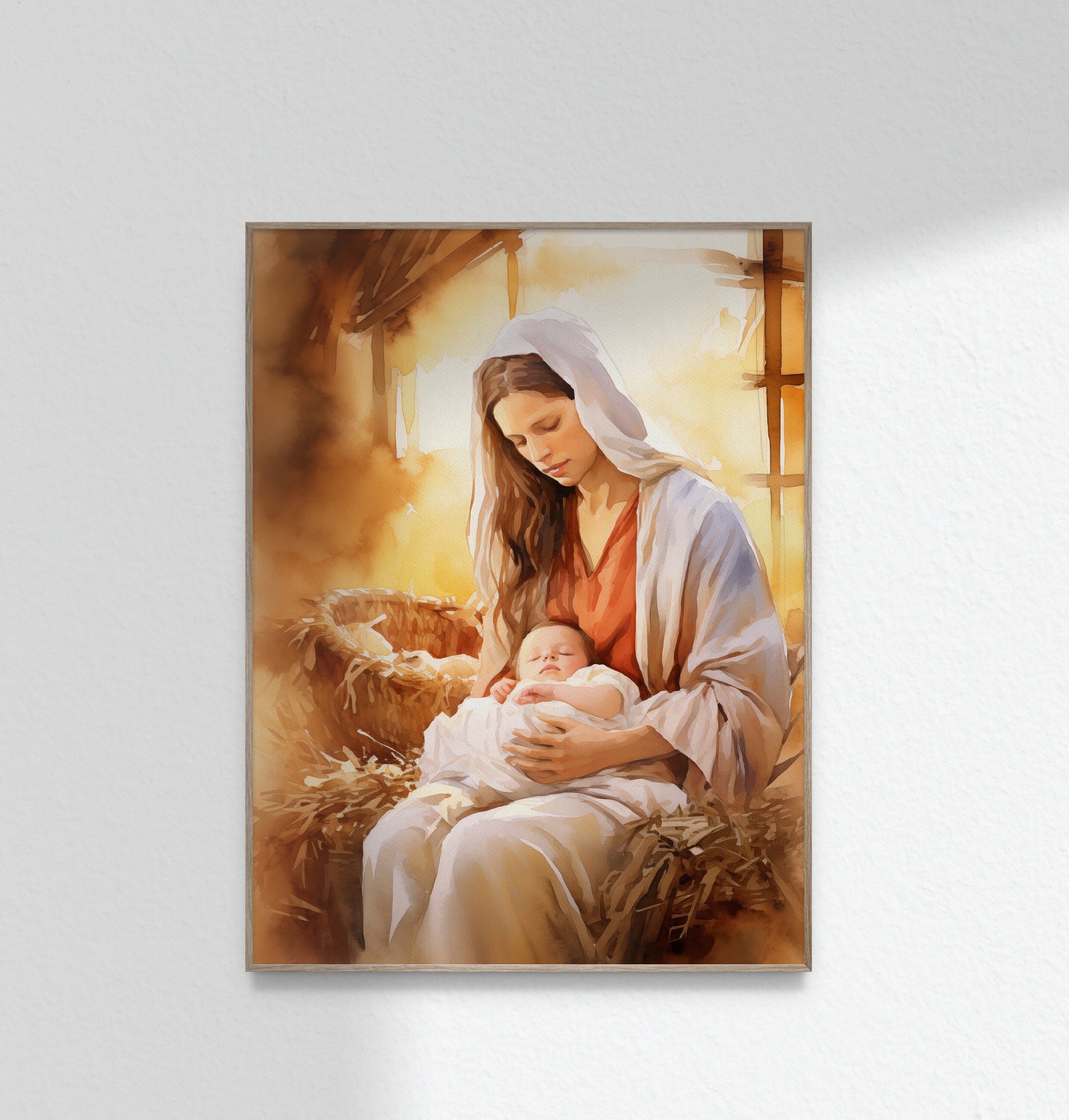 聖母マリアと幼子イエス、キリストの誕生、キリスト降誕、キリスト教の