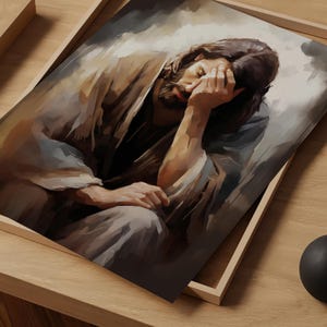 Jesus Weeps Over Jerusalem, Christ Crying, Luke 19:41, Christian ...
