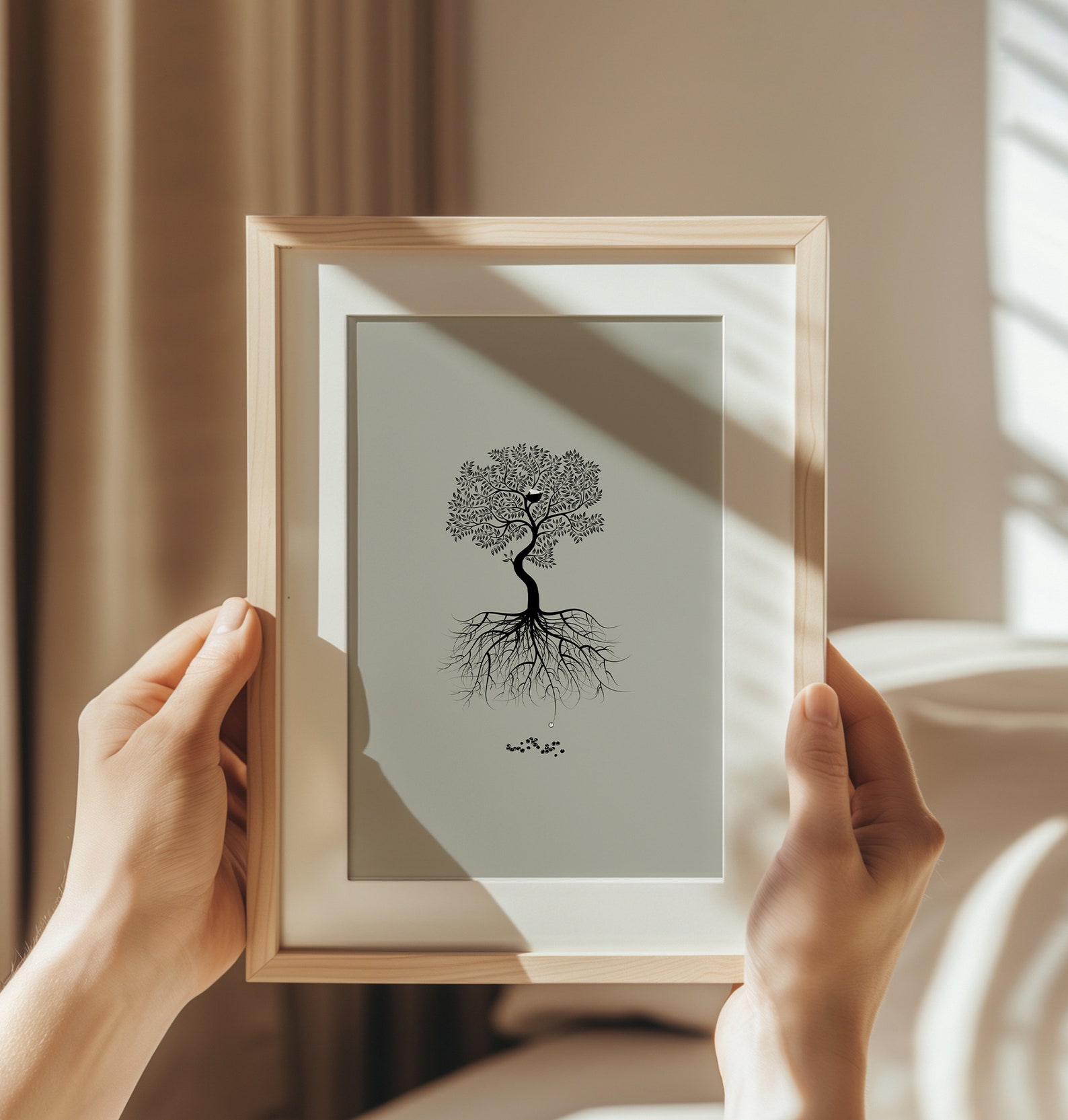 Parable of the Mustard Seed Art Faith the Size of a Mustard Seed Art ...