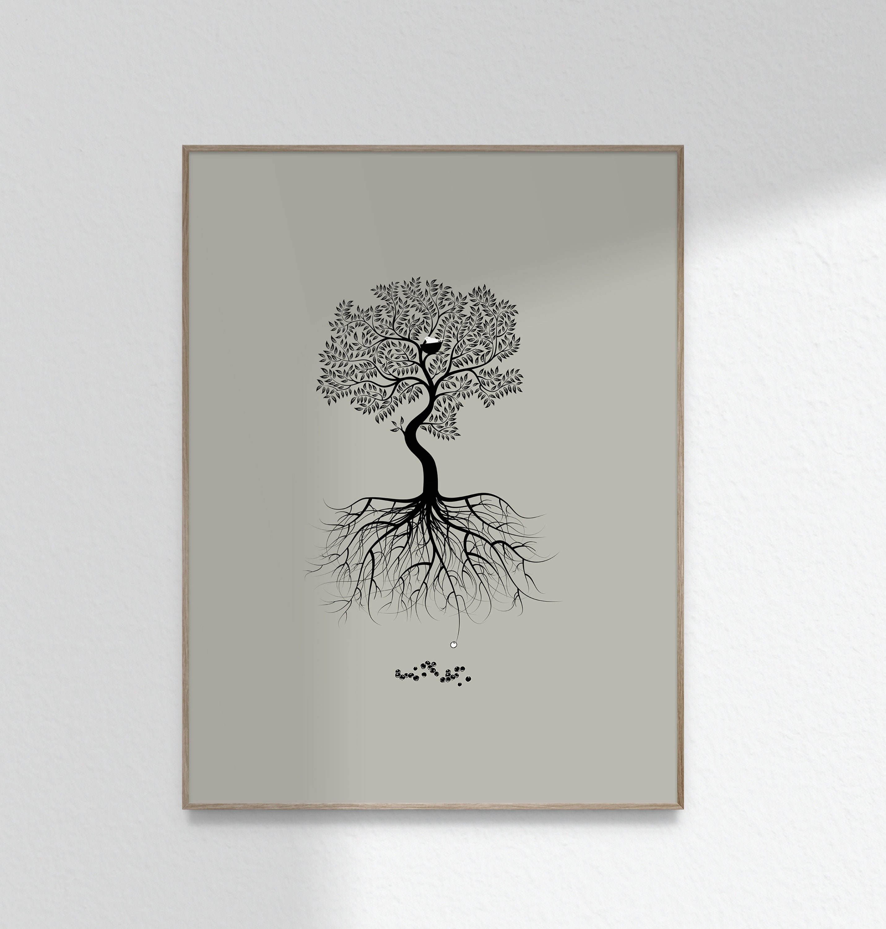 Parable of the Mustard Seed Art Faith the Size of a Mustard Seed Art ...