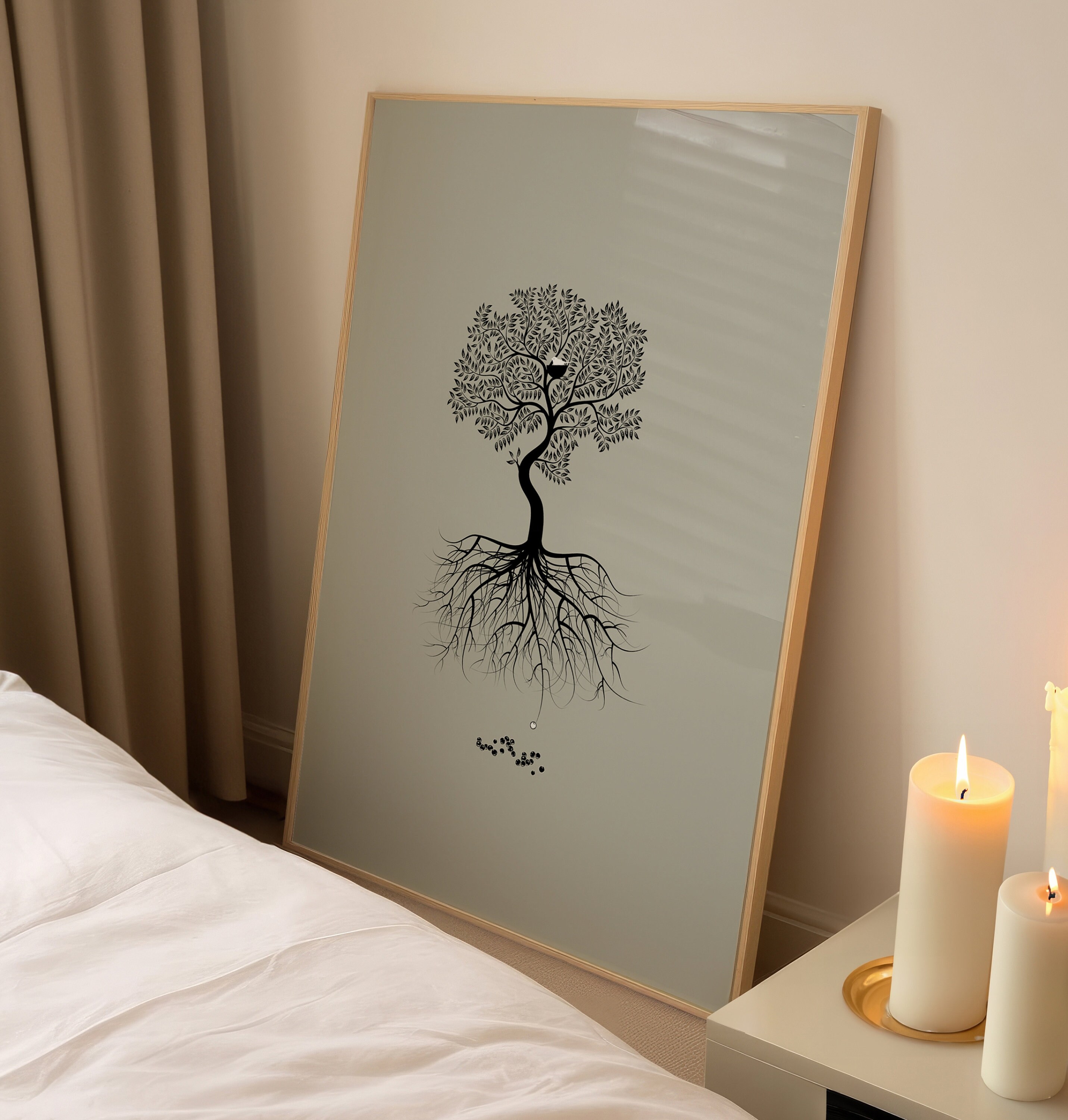 Parable of the Mustard Seed Art Faith the Size of a Mustard Seed Art ...