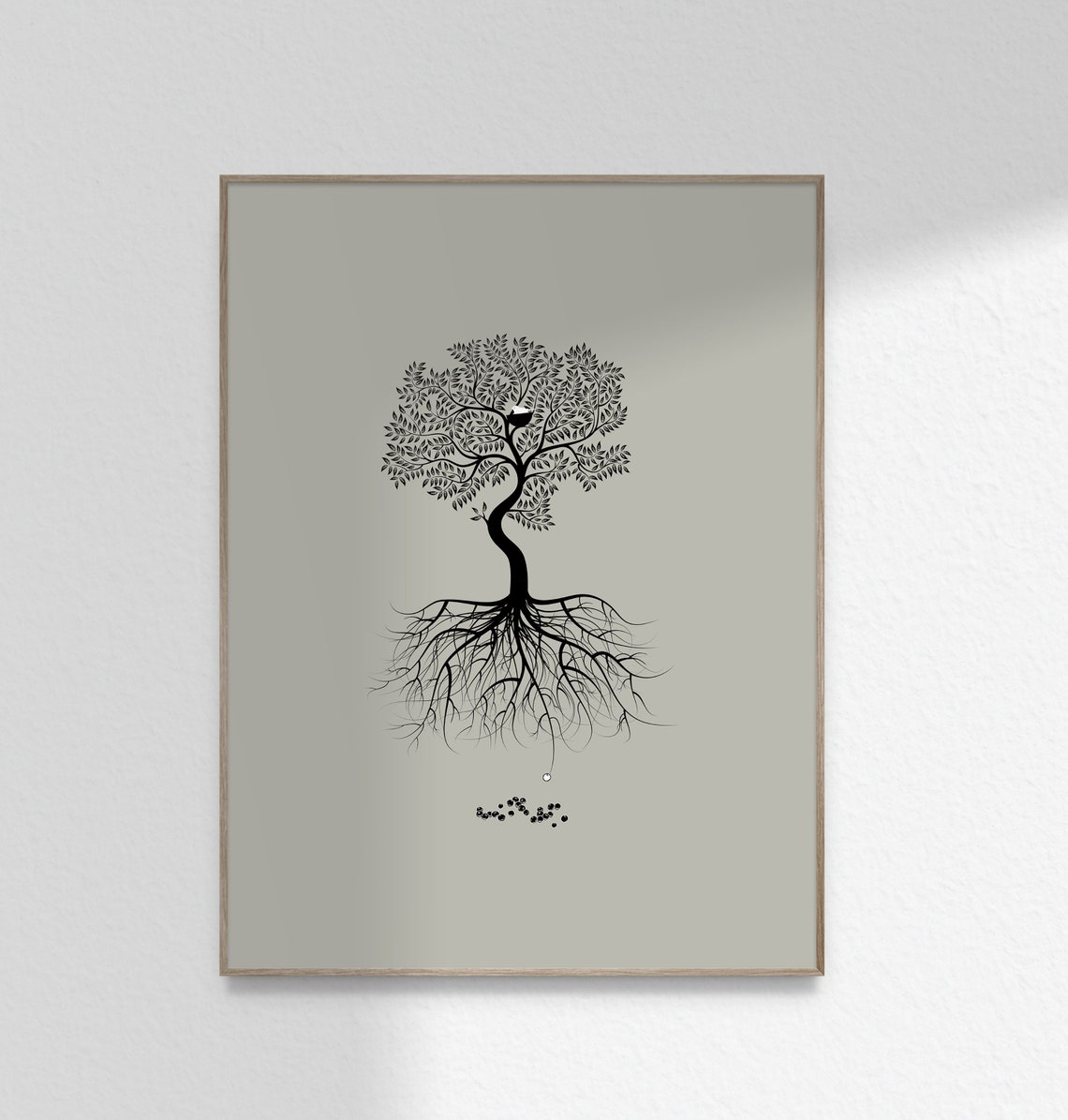 Parable of the Mustard Seed Art Faith the Size of a Mustard Seed Art ...