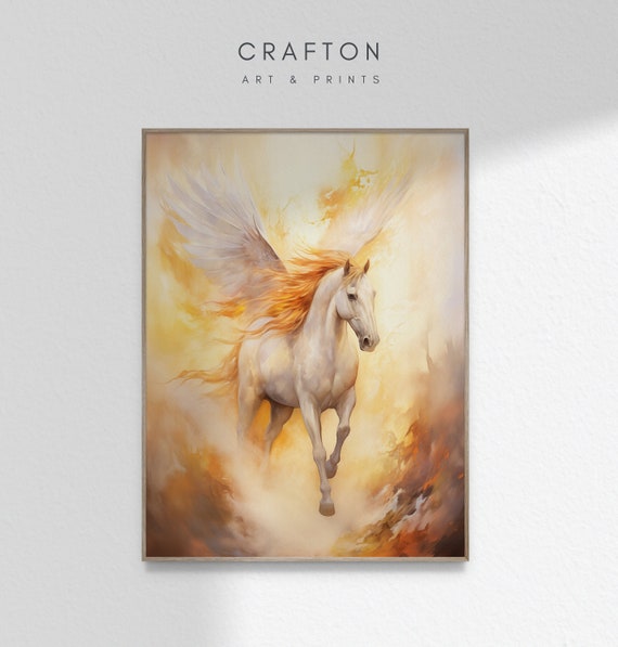 No.521 F4キャンバス アクリル画 原画 天馬 開運絵画 ペガサス No.521 F4キャンバス アクリル画 原画 天馬 開運絵画 ペガサス