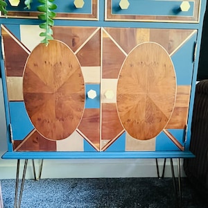 Hand Painted cabinet