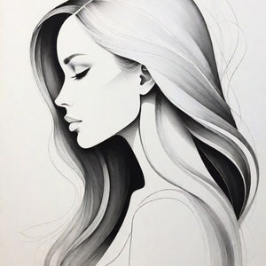 Digital Art | Woman Art Print | Woman Artwork | Woman Wall Art | Woman Art | Woman Print | Woman Wall Decor | Digital Prints