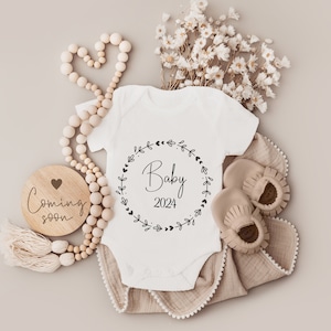 Baby body 2024 pregnancy announcement, body baby, birth gift, baby body personalized, baby 2024