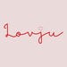 LOVJU store logo
