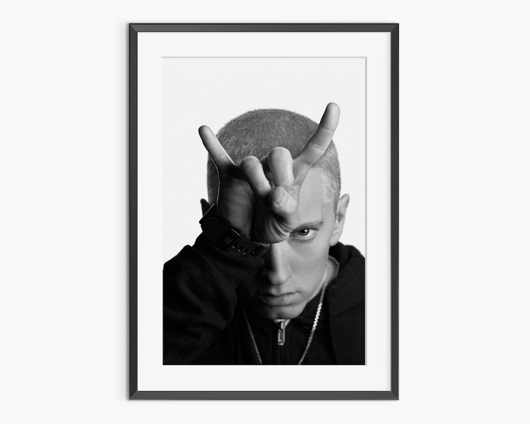 Eminem Photography Prints Eminem Poster Eminem Print Rapper Poster eminem-photography-prints-eminem-poster-eminem-print-rapper-poster