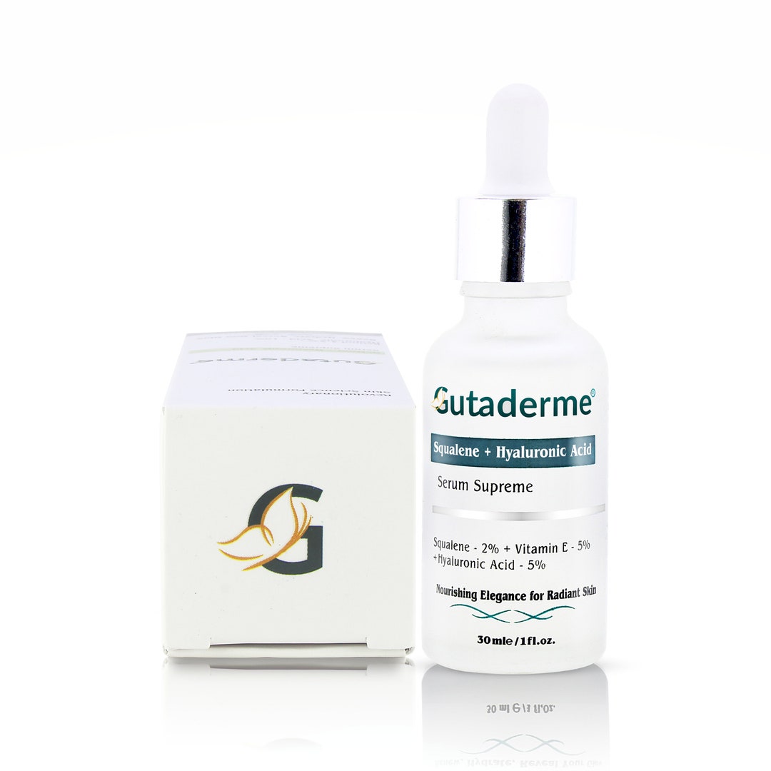 Gutaderme Squalene Hyaluronic Acid Serum With Powerful Etsy